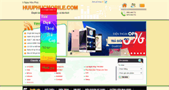 Desktop Screenshot of huuphucmobile.com