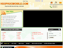 Tablet Screenshot of huuphucmobile.com
